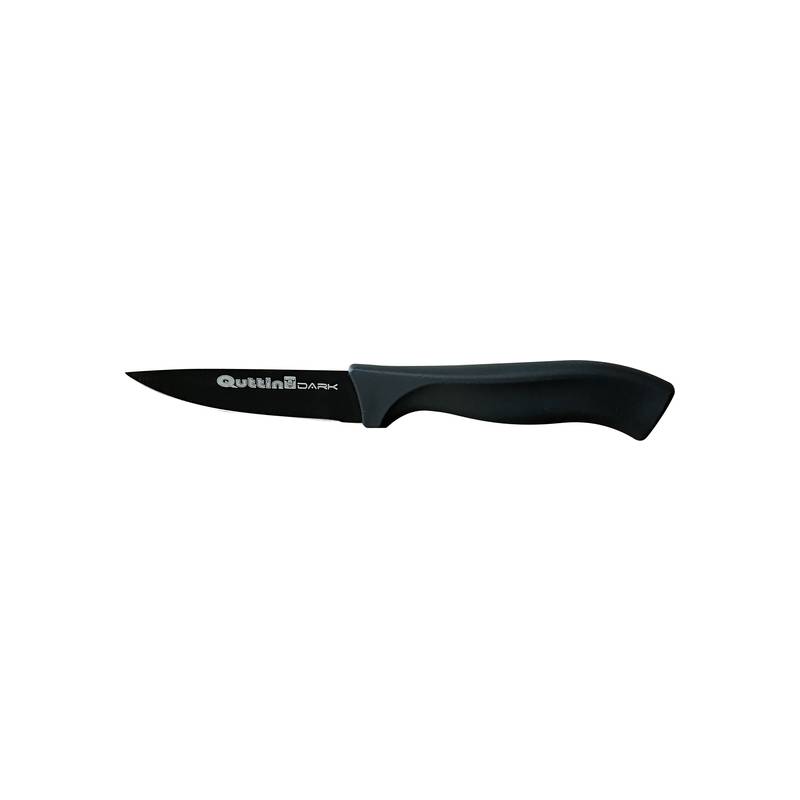 cuchillo pelador 9cm quttin negro