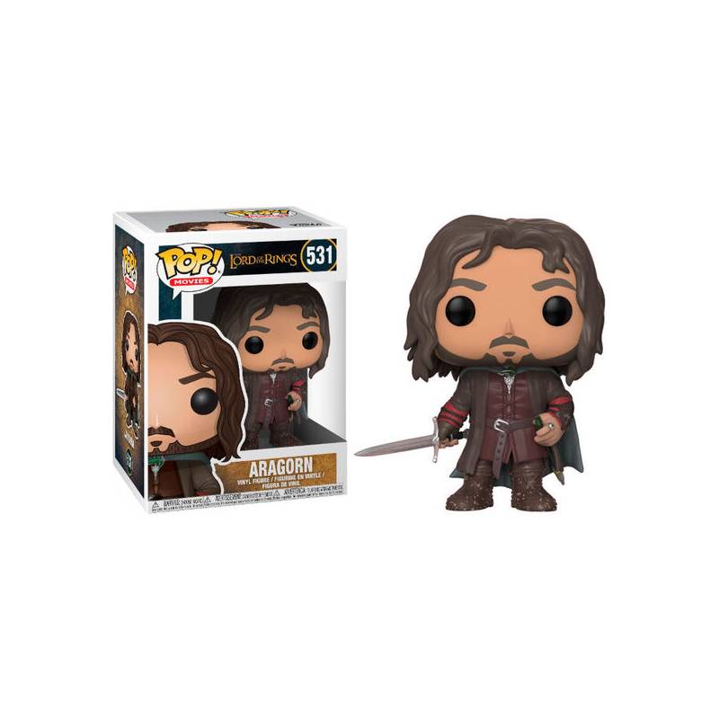 figura pop lord of the rings aragorn