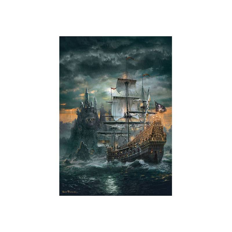 puzzle barco pirata 1500pzs