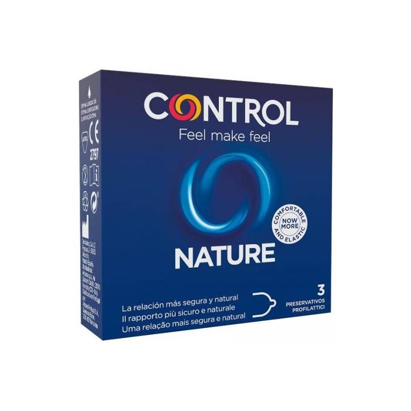 preservativos control nature 3uds