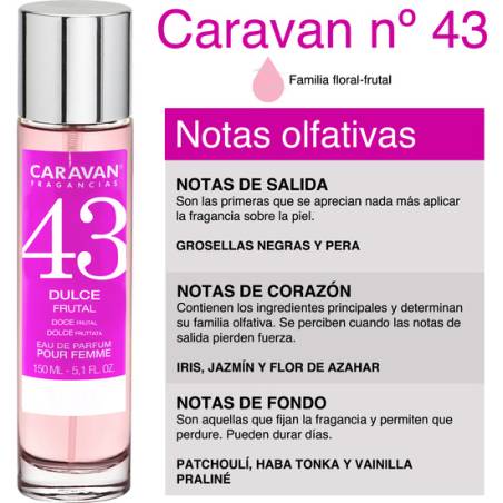caravan perfume de mujer nº43 150 ml