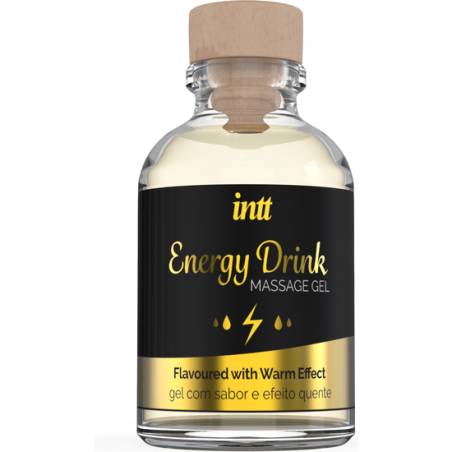 intt gel de masaje besable aroma bebida energética 30ml