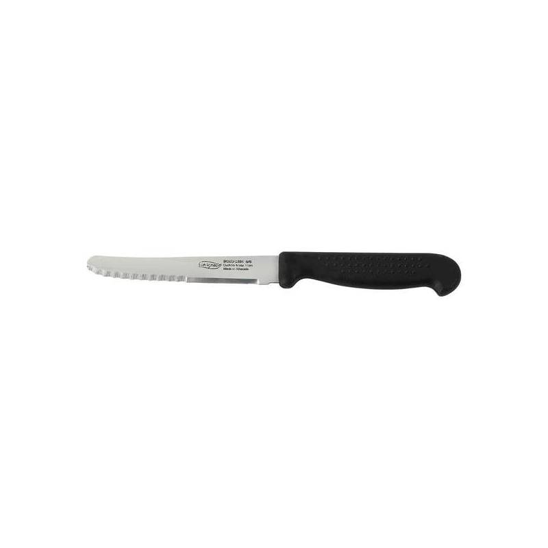 cuchillo mesa 11 cm con mango de puntos