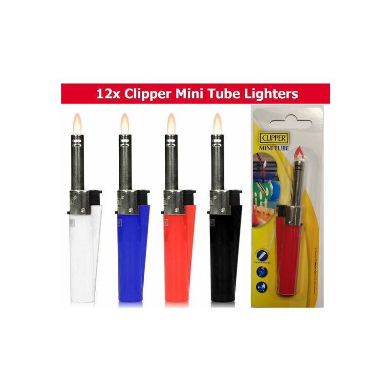 encendedor coc llama gas mini tube shiny clipper 1 unidad