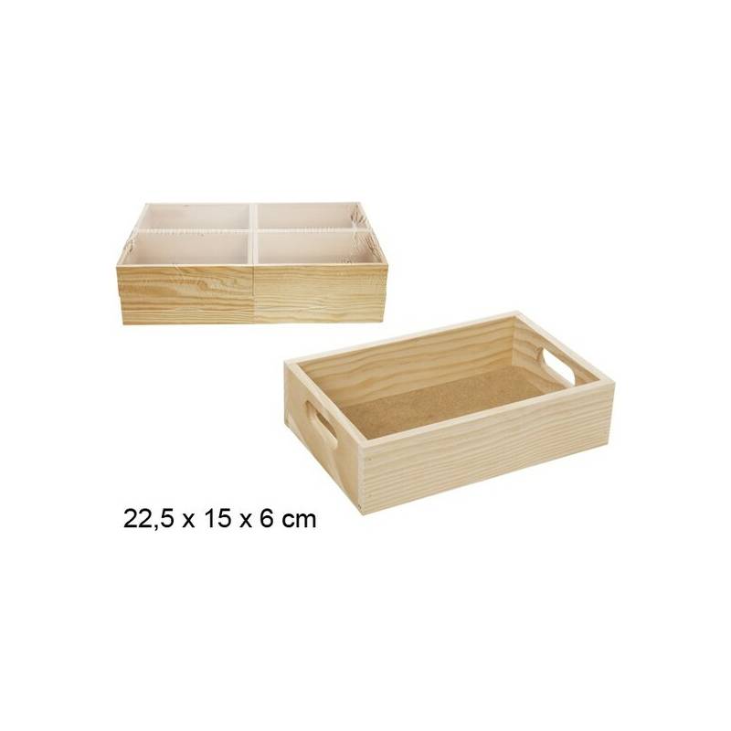 caja madera 255x15x6cm