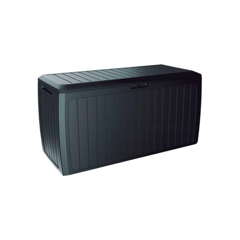 baul de jardin 290 litros prosperplast boxe board de plastico en color antracita 1166 x 47 x 595 cm