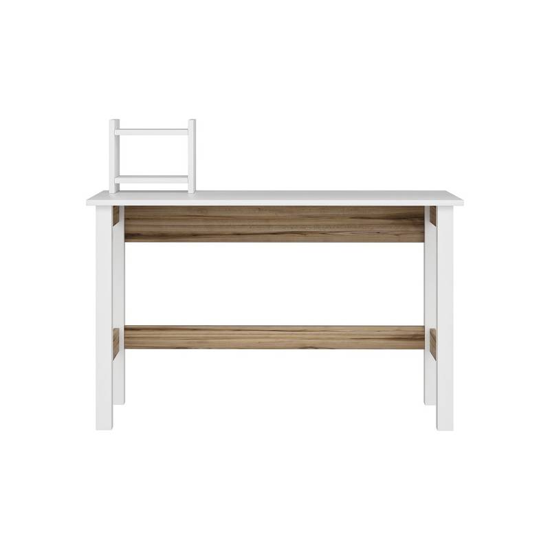 escritorio100 tablero de aglomerado rechapado en melamina color blanco
