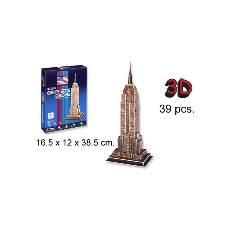 3d puzzle empire state buiding usa