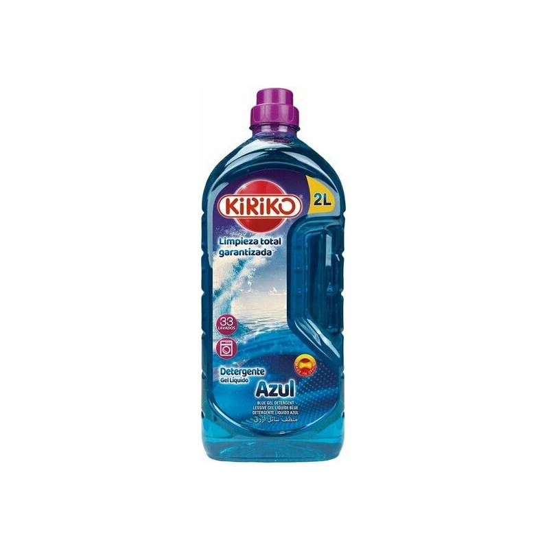 detergente liquido gel azul 2l