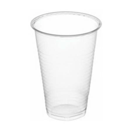 vasos plástico 220 cc transparente x100