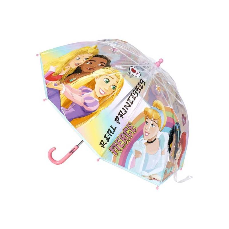 paraguas manual poe burbuja princess multicolor