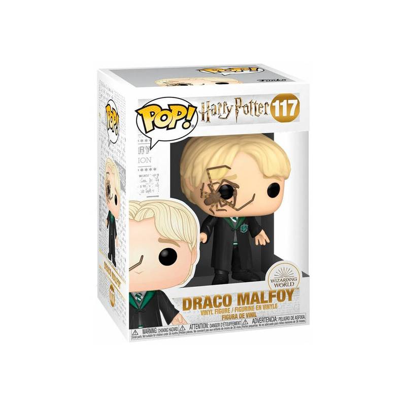 figura pop harry potter malfoy with whip spider